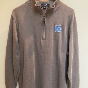 UNC Quarter zip sweater